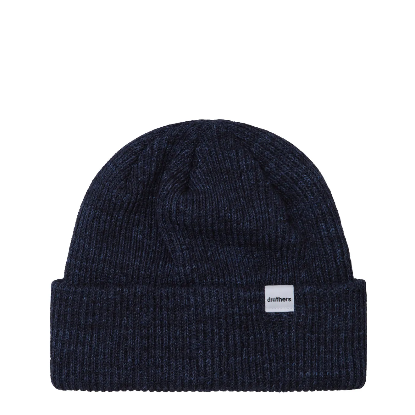 Druthers Recycled Cotton Knit Beanie Indigo