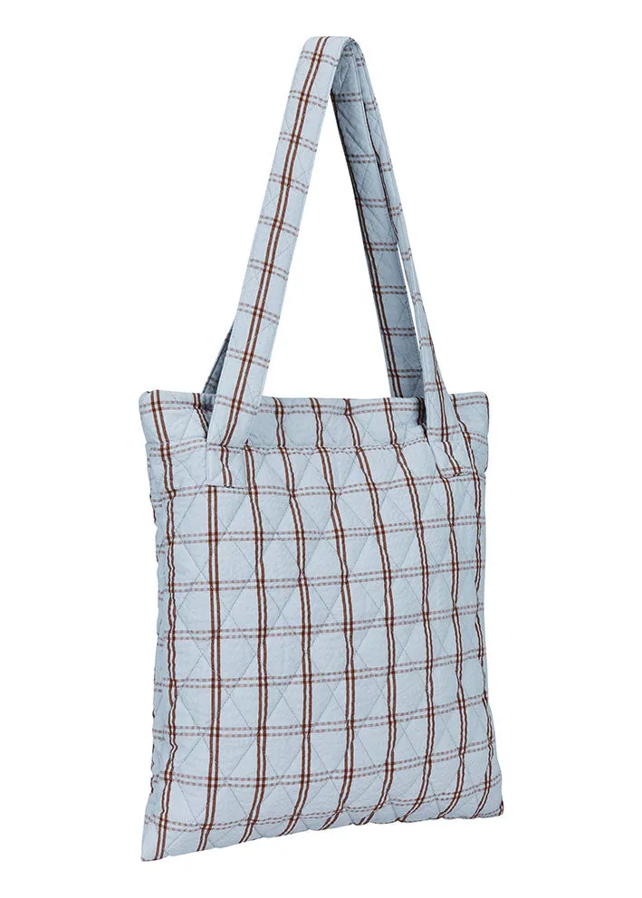 Esmé Studios Ebony Quilt Tote Bag - Taske - Check