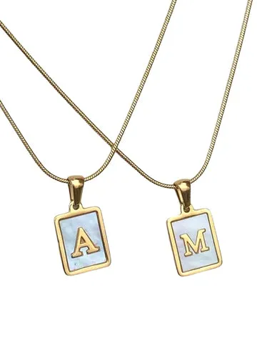 Farrah B ‘Free Agent Initial Necklace’