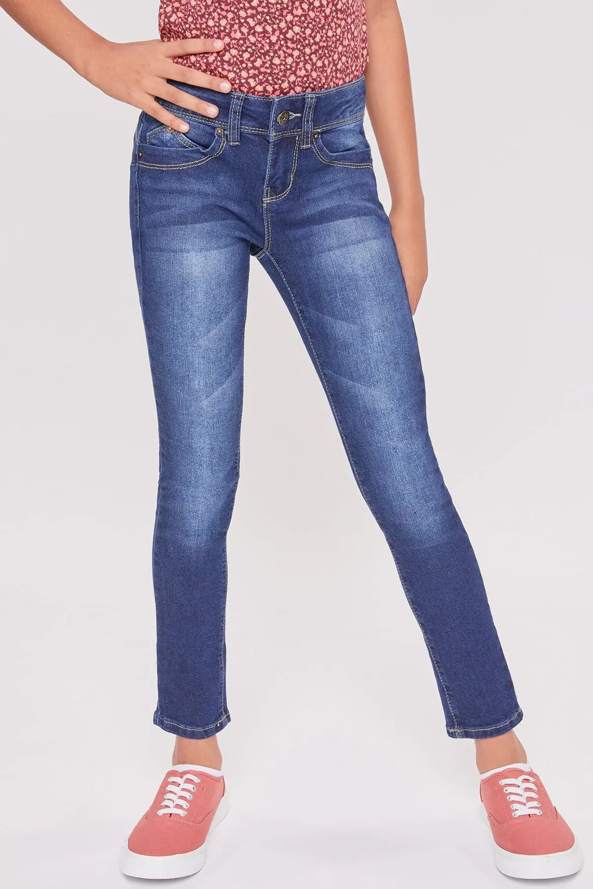 Girls Sustainable WannaBettaFit Skinny Jeans