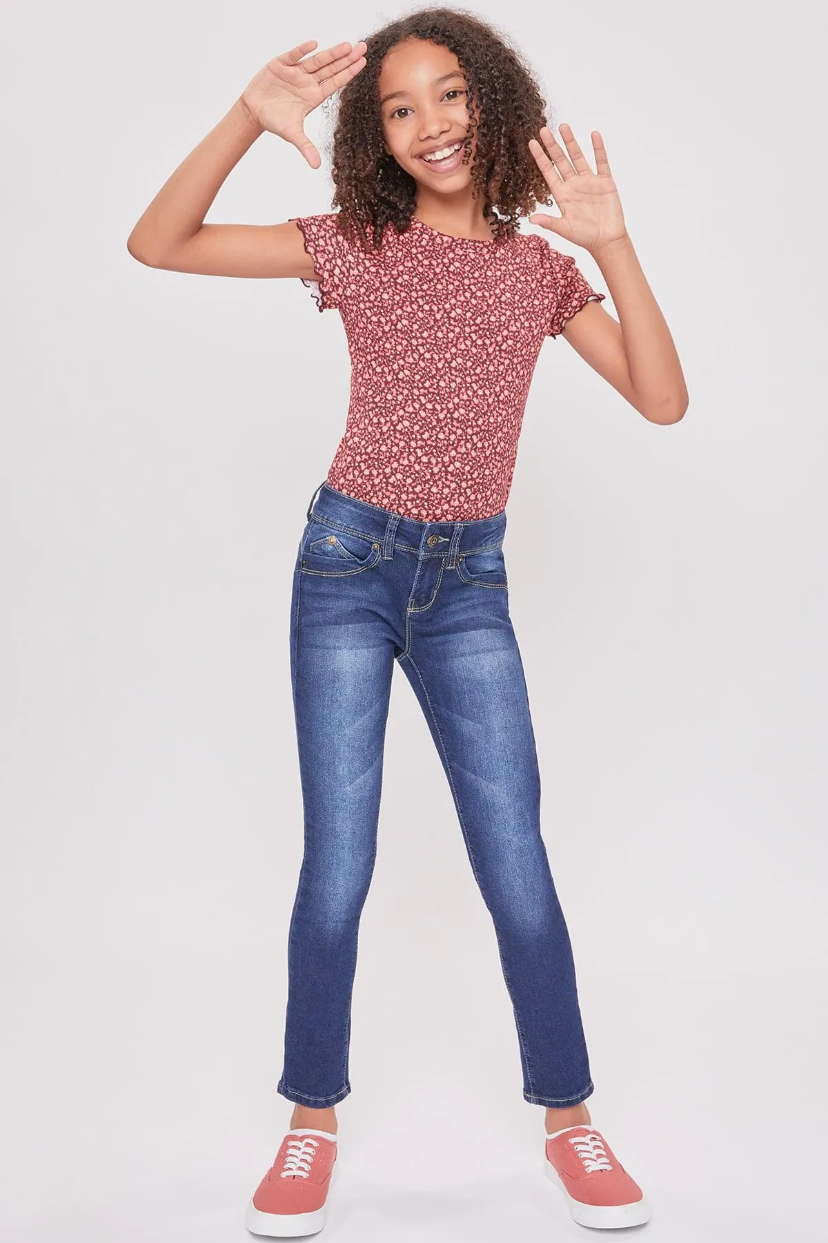 Girls Sustainable WannaBettaFit Skinny Jeans