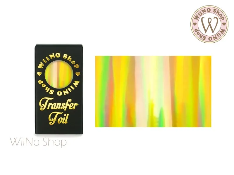 Gold Holographic Nail Transfer Foil (HL-01)