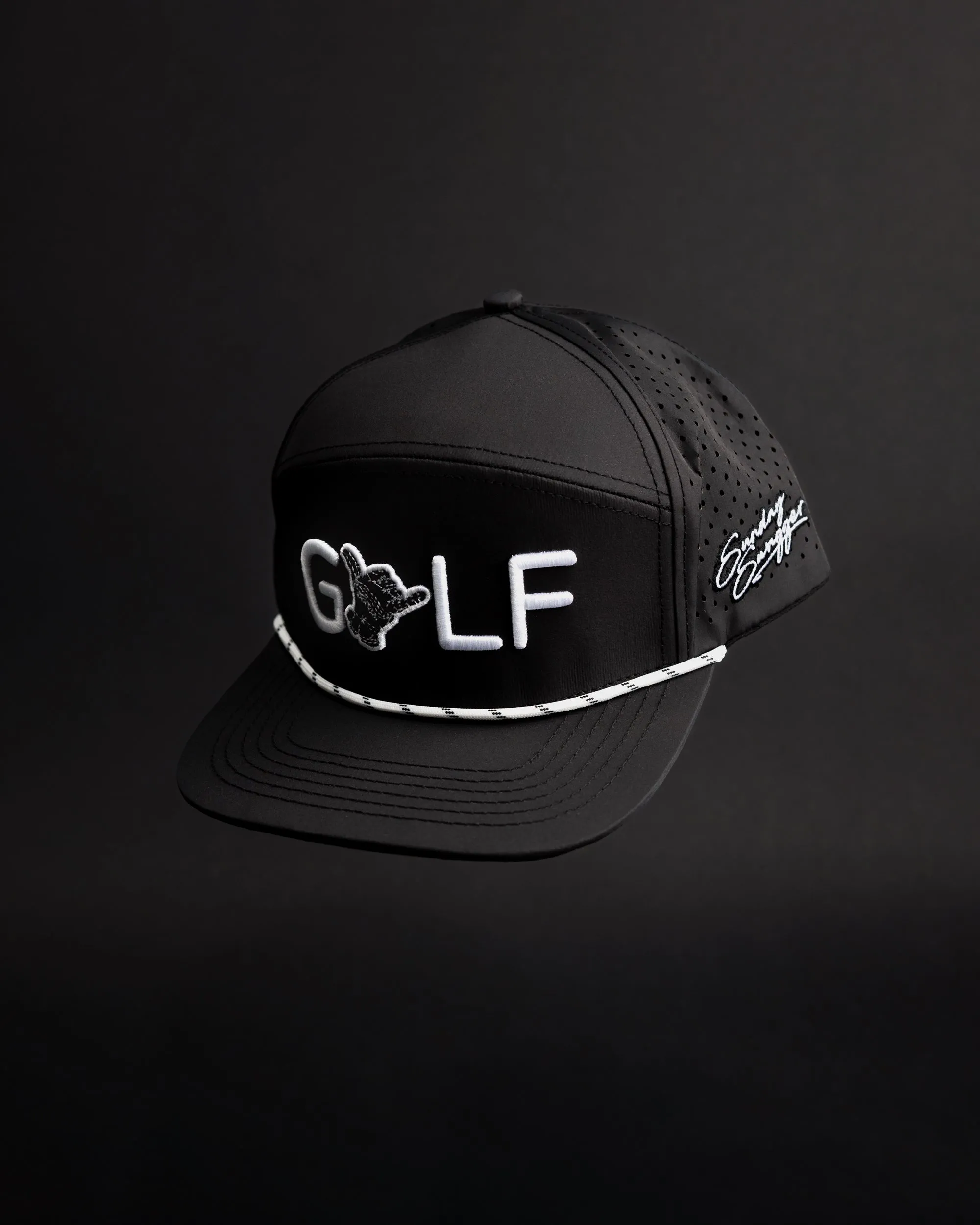 GOLF Snapback Hat - Black