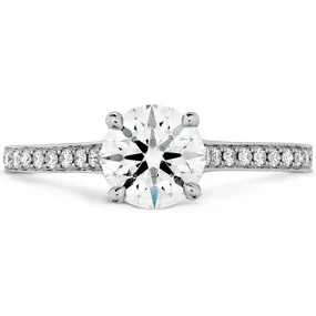 Hearts On Fire Illustrious Engagement Ring Diamond Intensive Band