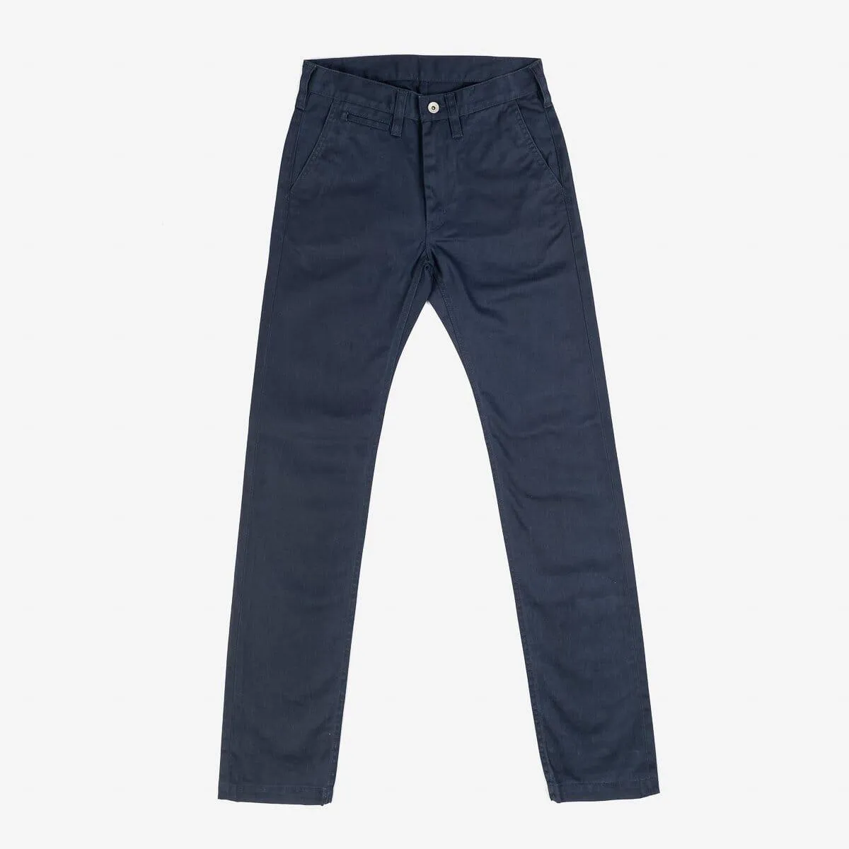 Iron Heart - IH-721 - 9oz Mercerised Selvedge Cotton Slim Tapered Chinos - Navy