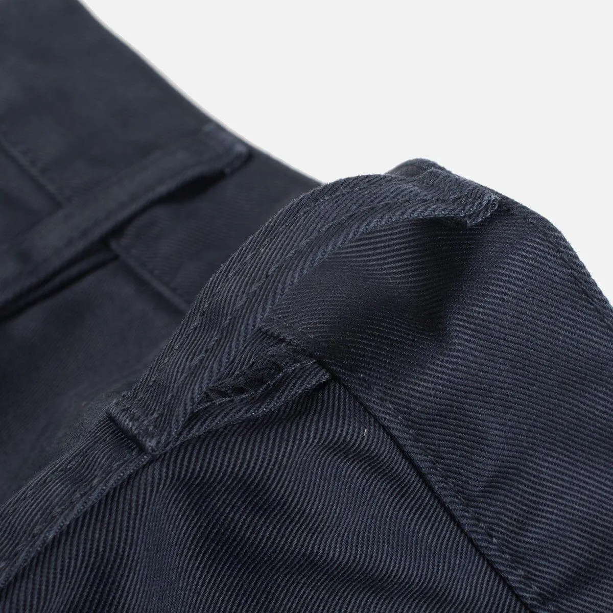 Iron Heart - IH-721 - 9oz Mercerised Selvedge Cotton Slim Tapered Chinos - Navy