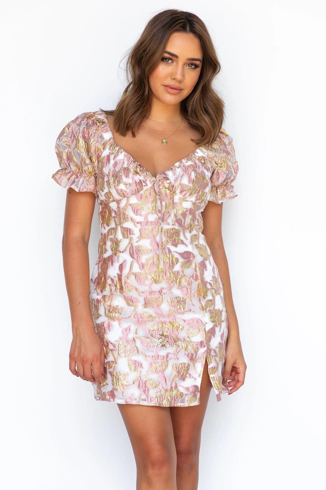 Isla Dress - Rose Gold