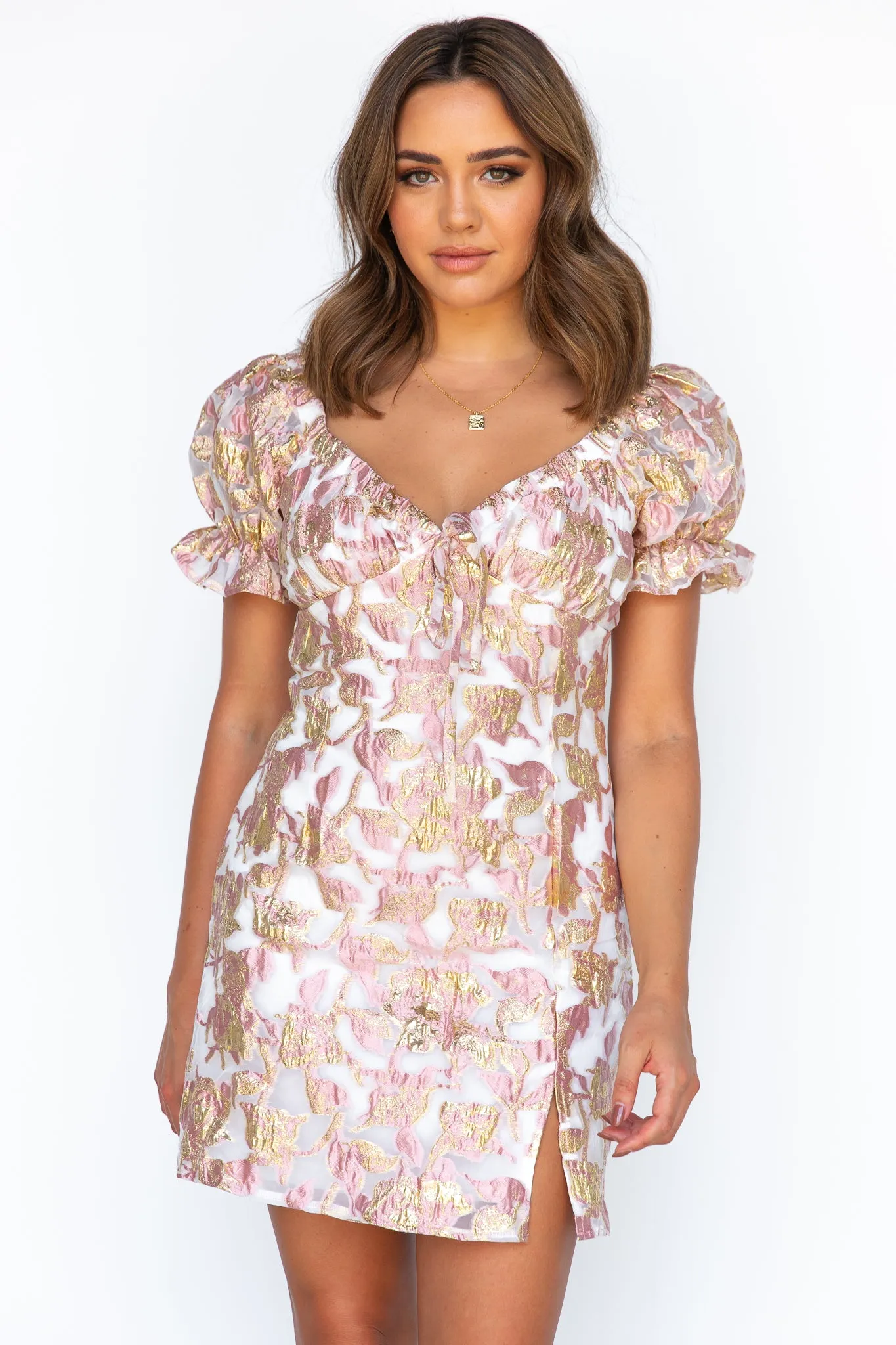 Isla Dress - Rose Gold