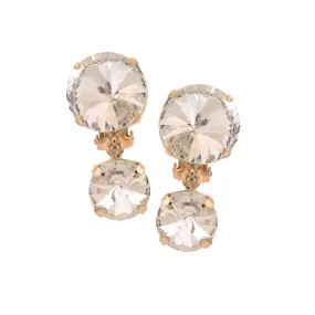 Jemma Crystal Clip-on Earrings