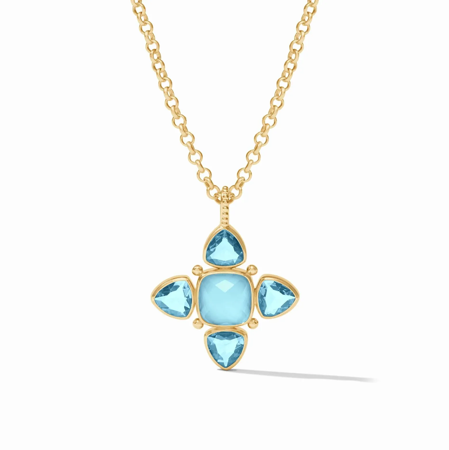 Julie Vos Aquitaine Pendant, Capri Blue