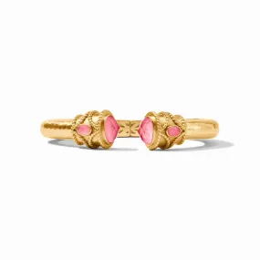 Julie Vos Nassau Demi Cuff, Peony Pink