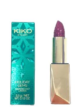 kiko milano Holiday Gems Diamond Dust Lipstick Metallic-finish Lipstick With Glitter 06 3.5g