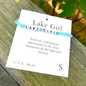 Lake Girl - Tiffany Blue Agate | Serenity