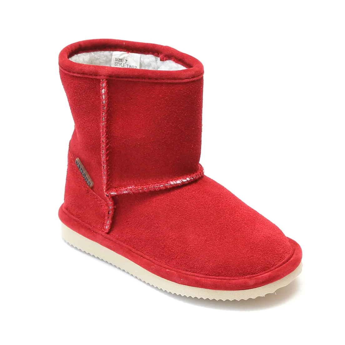 L'Amour Girls Suede Ankle Boot