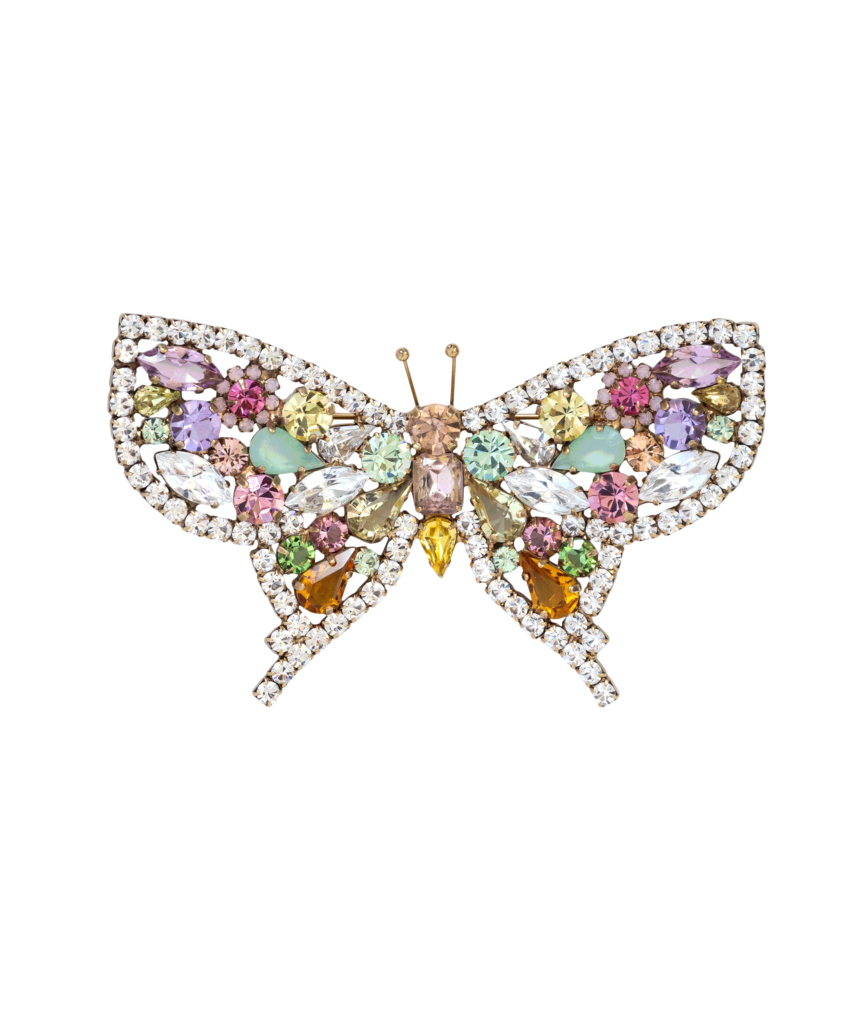 Large Butterfly in Crystal / Multi