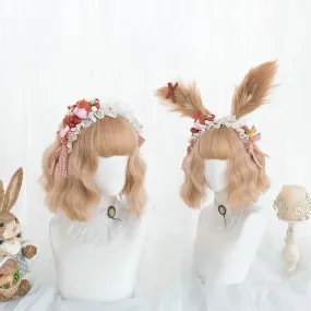 Light Brown Cosplay Lolita MKawaii Wig MK15229