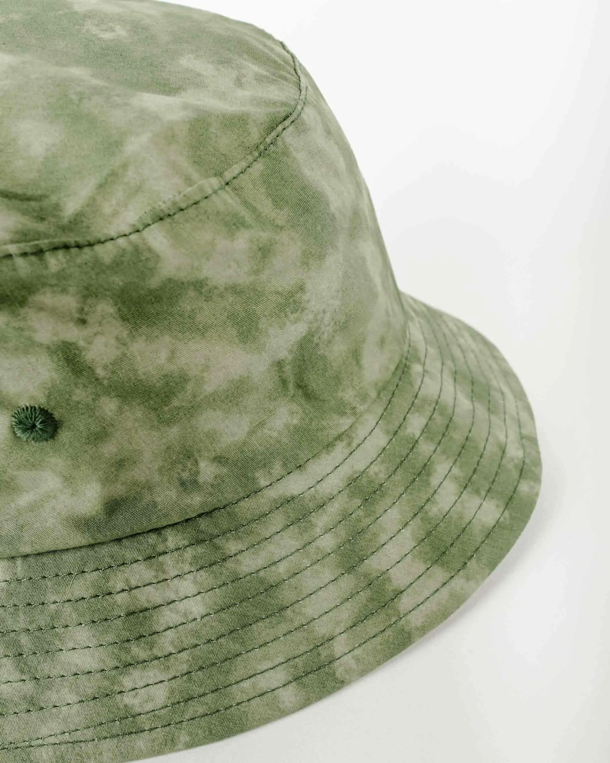 Lite Year Japanese Cotton Twill Bucket Hat Cloudy Green