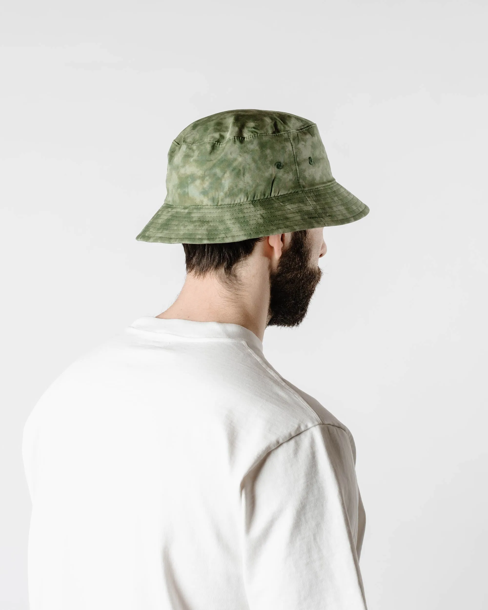 Lite Year Japanese Cotton Twill Bucket Hat Cloudy Green