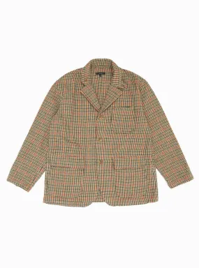 Loiter Jacket Khaki Gunclub Check