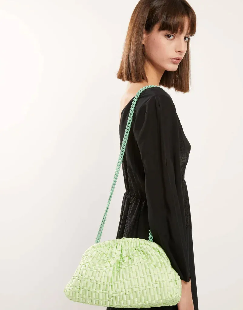 Maria La Rosa - Game - Crossbody Clutch Pistachio