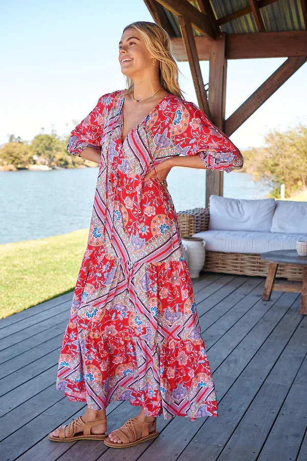 Mariana Maxi Dress Rosalee Print