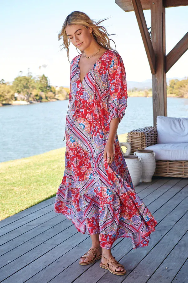 Mariana Maxi Dress Rosalee Print