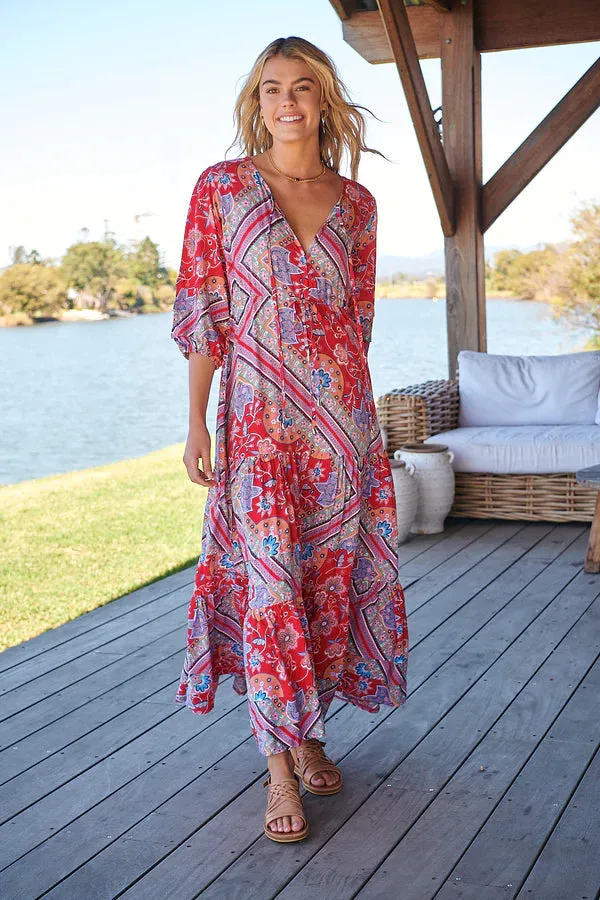 Mariana Maxi Dress Rosalee Print