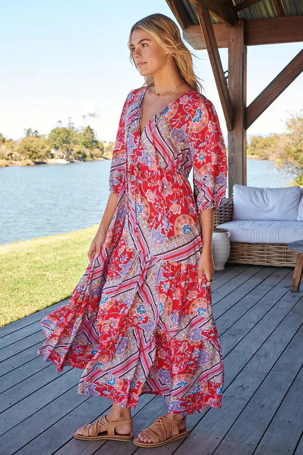 Mariana Maxi Dress Rosalee Print