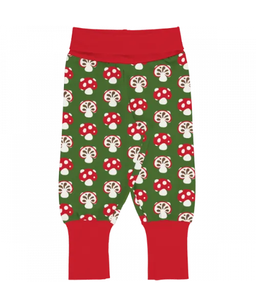 Maxomorra Nordic Mushroom Rib Pants