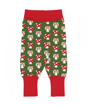 Maxomorra Nordic Mushroom Rib Pants