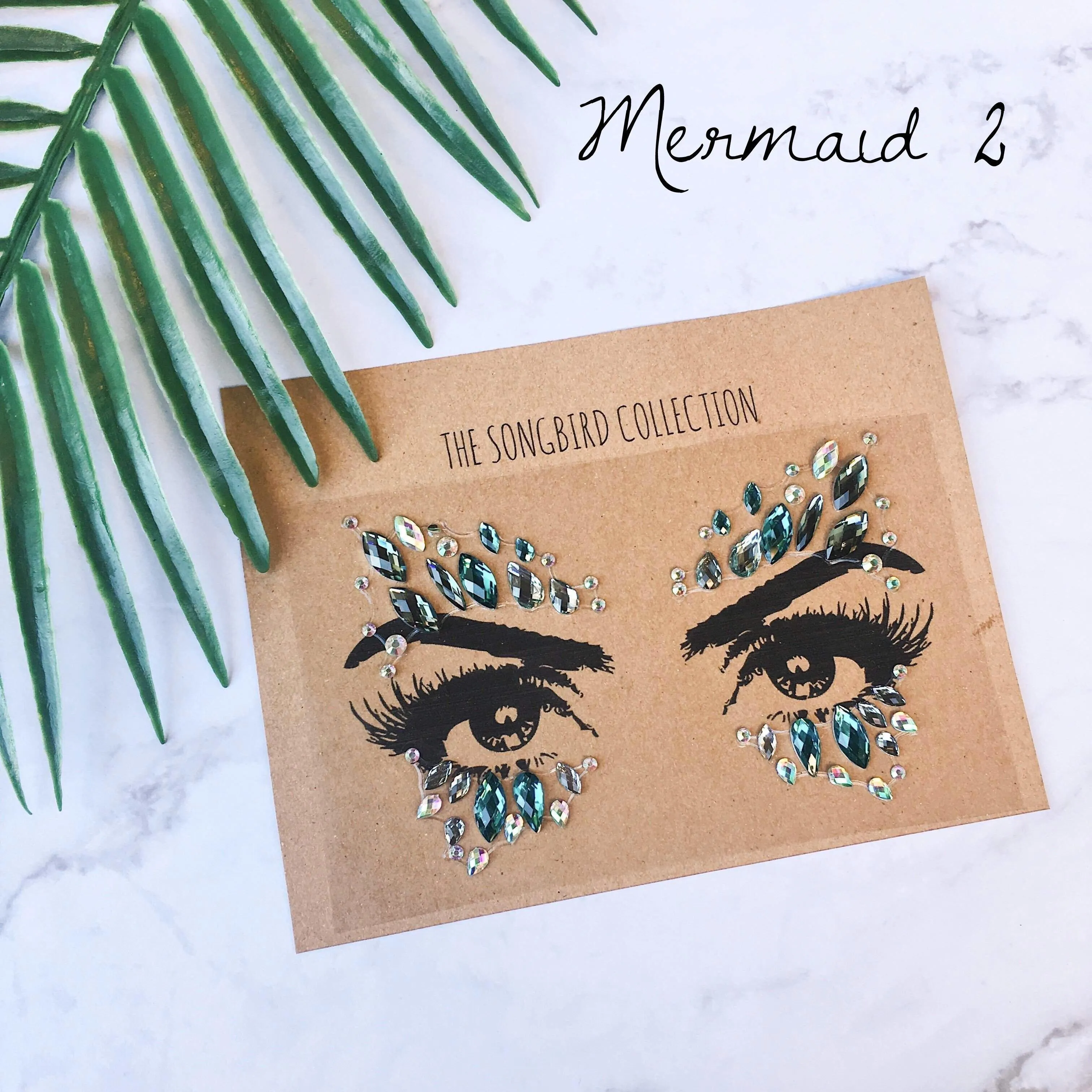 Mermaid Face Gems - 5 Designs