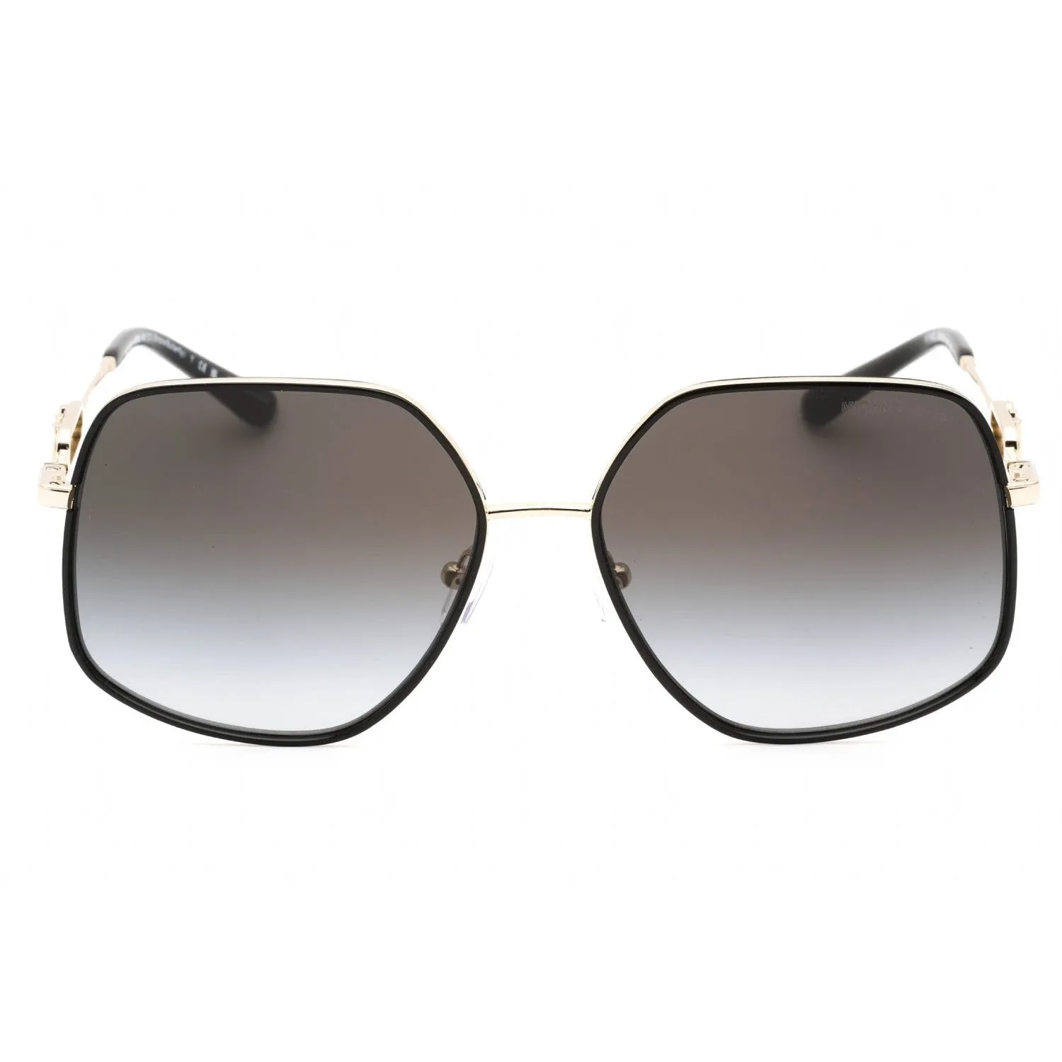 Michael Kors 0MK1127J Sunglasses Light Gold Black / Dark Grey Gradient Women's