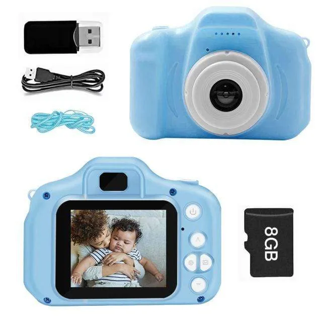 Mini Dual Lens Children's Camera Kids Toys Photos Camera Boy Girl Christmas Birthday Gift 1080P Video Digital Camera Baby Toys