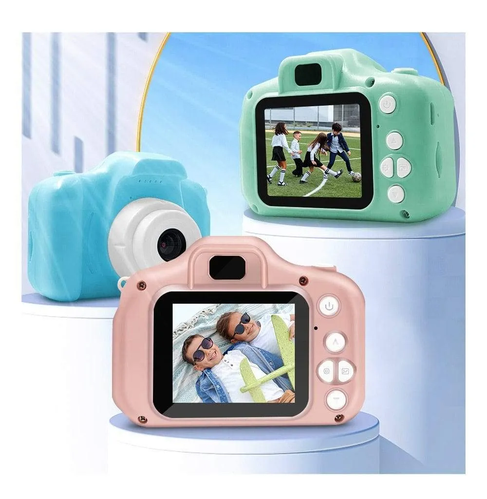 Mini Dual Lens Children's Camera Kids Toys Photos Camera Boy Girl Christmas Birthday Gift 1080P Video Digital Camera Baby Toys