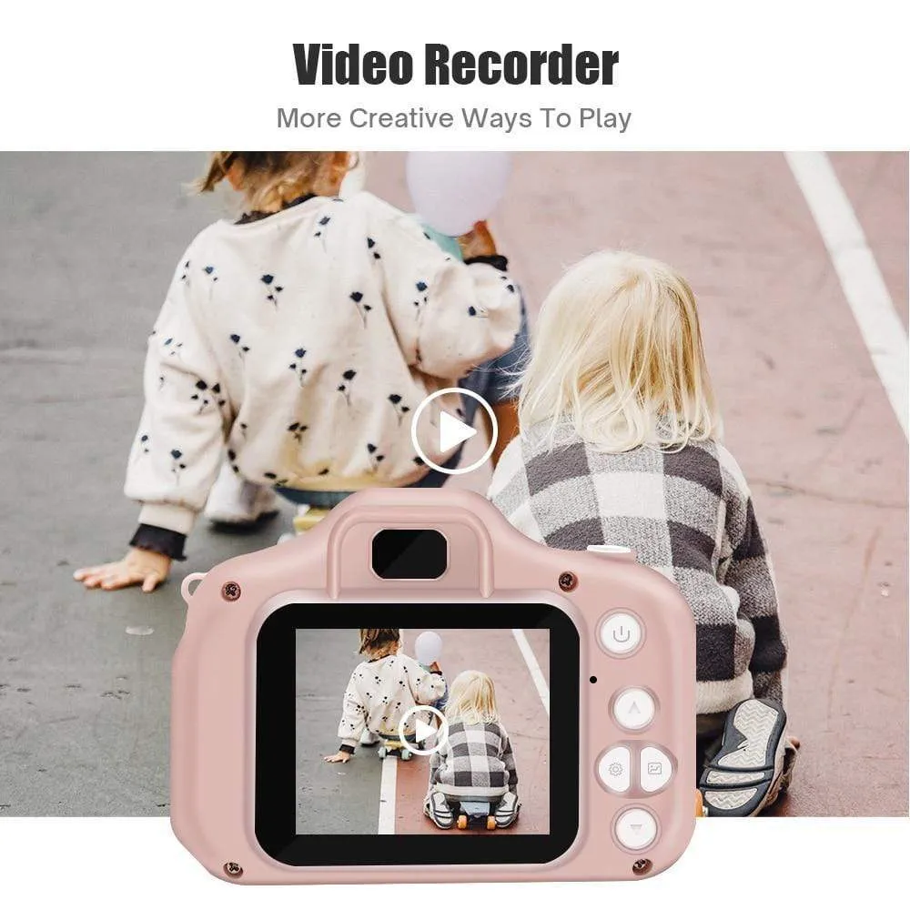 Mini Dual Lens Children's Camera Kids Toys Photos Camera Boy Girl Christmas Birthday Gift 1080P Video Digital Camera Baby Toys