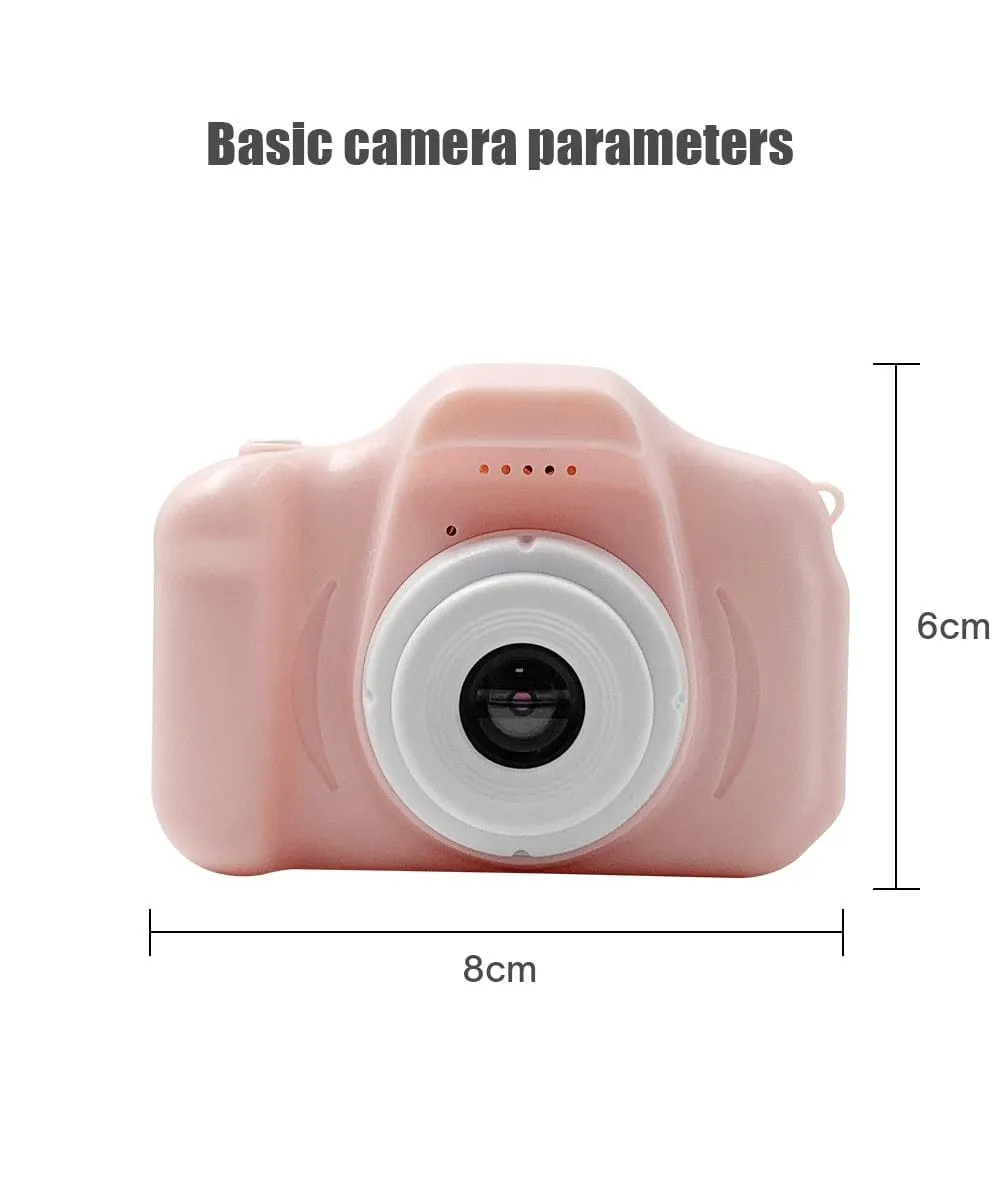 Mini Dual Lens Children's Camera Kids Toys Photos Camera Boy Girl Christmas Birthday Gift 1080P Video Digital Camera Baby Toys