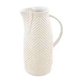 Mud Pie Textured Pitcher