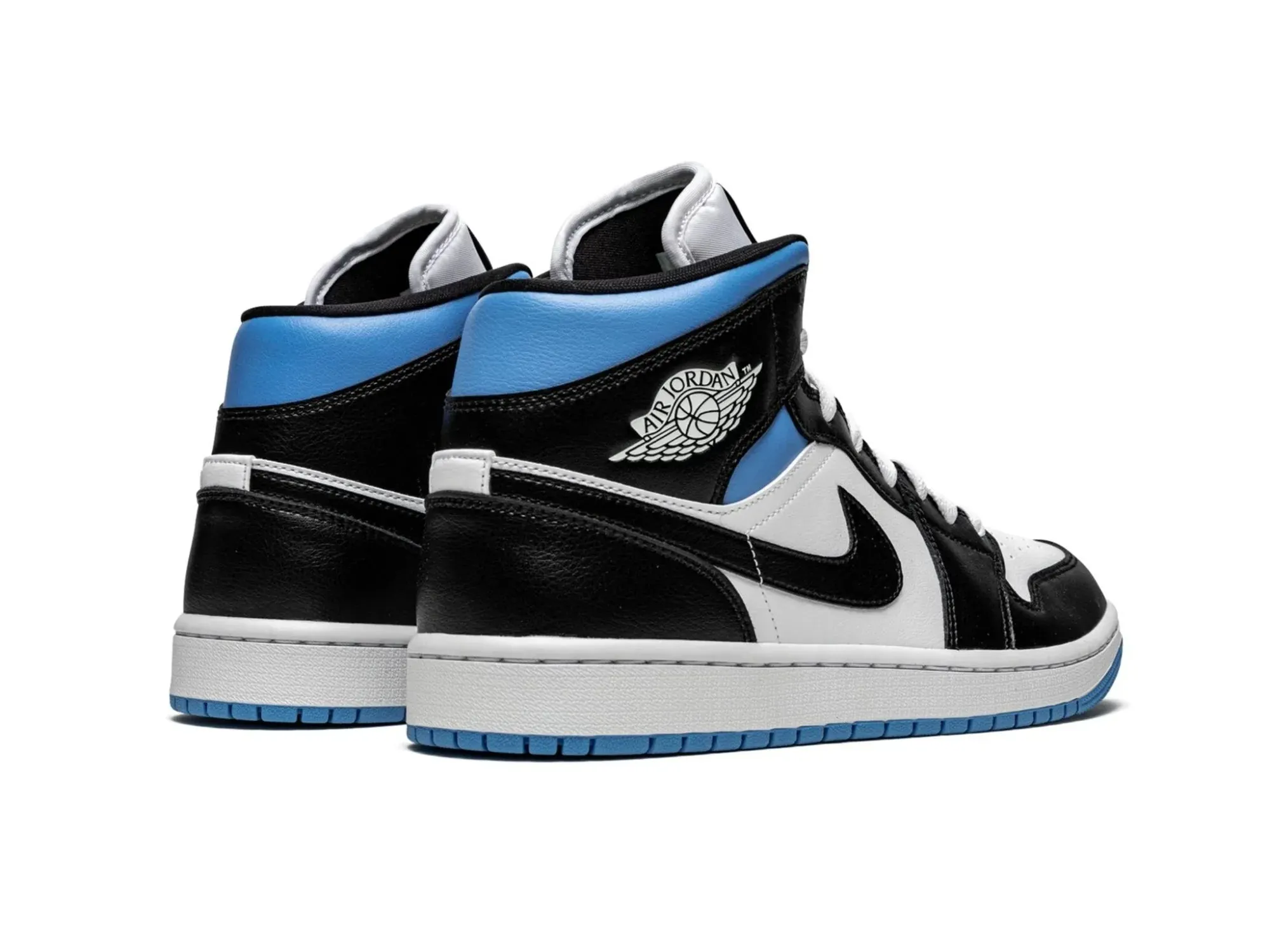 Nike Air Jordan 1 Mid "University Black White"