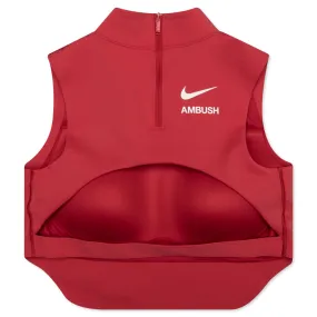 Nike x AMBUSH Women's Padded Bra - Gym Red/Phantom