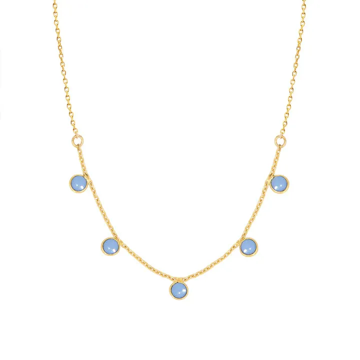 Nila LouLou Necklace - Blue