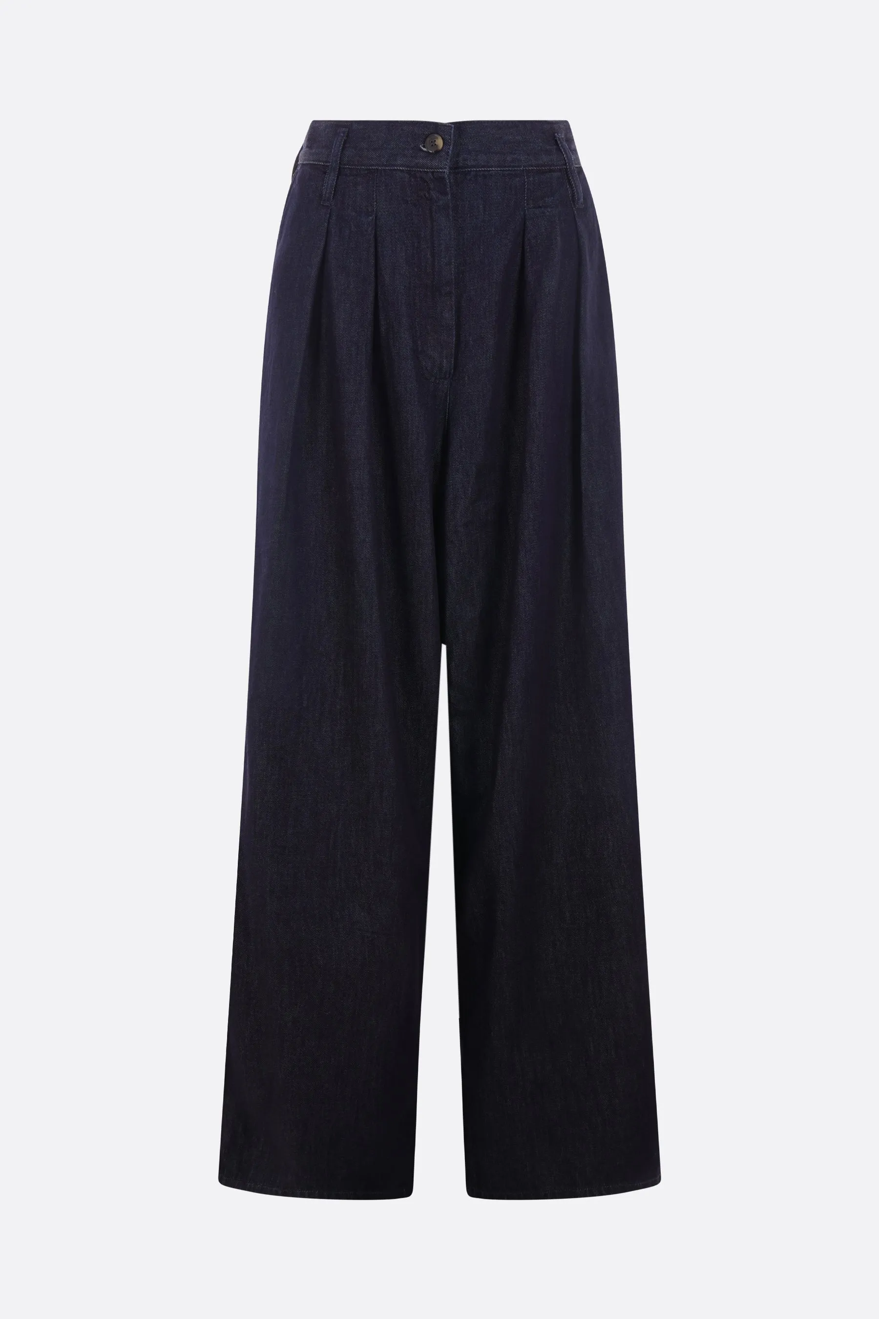 Pamplona denim wide-leg jeans