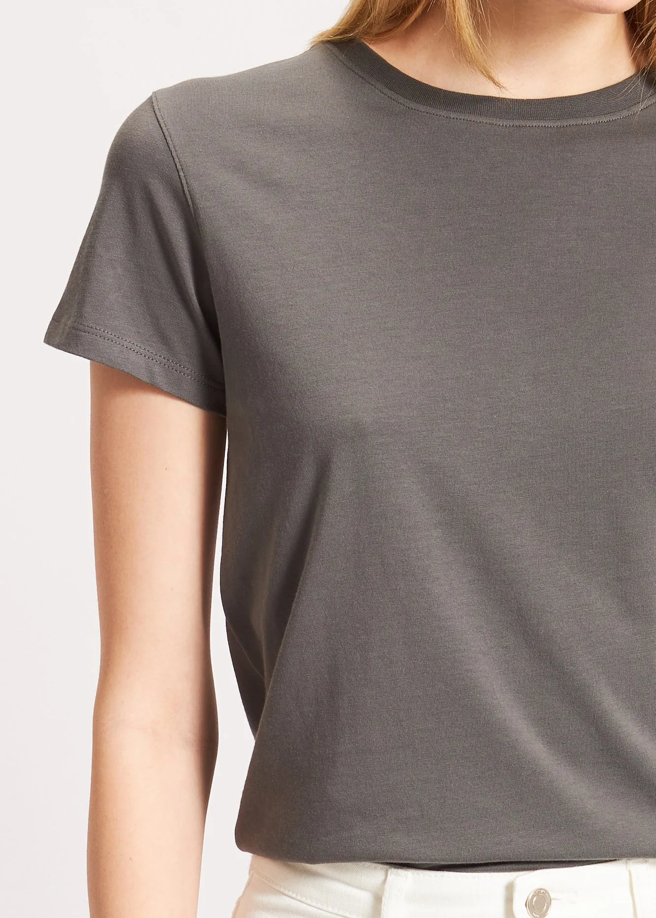 PIMA COTTON STRETCH SLIM T-SHIRT