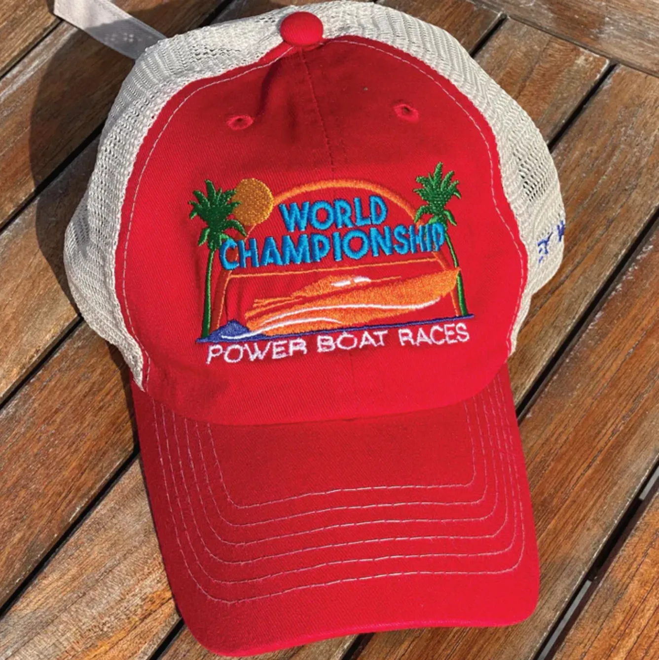 Power Boat Races Trucker Hat