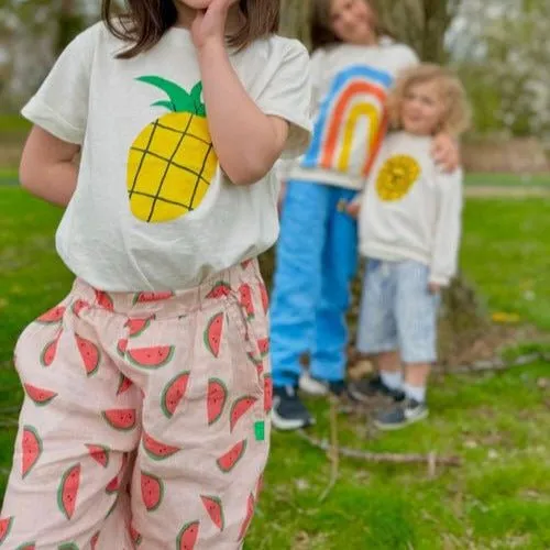 Recycled Cotton Pineapple Kid T-shirt