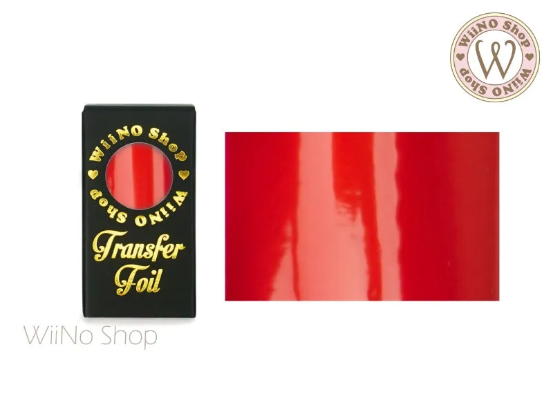 Red Pearlized Nail Transfer Foil (PR-06)