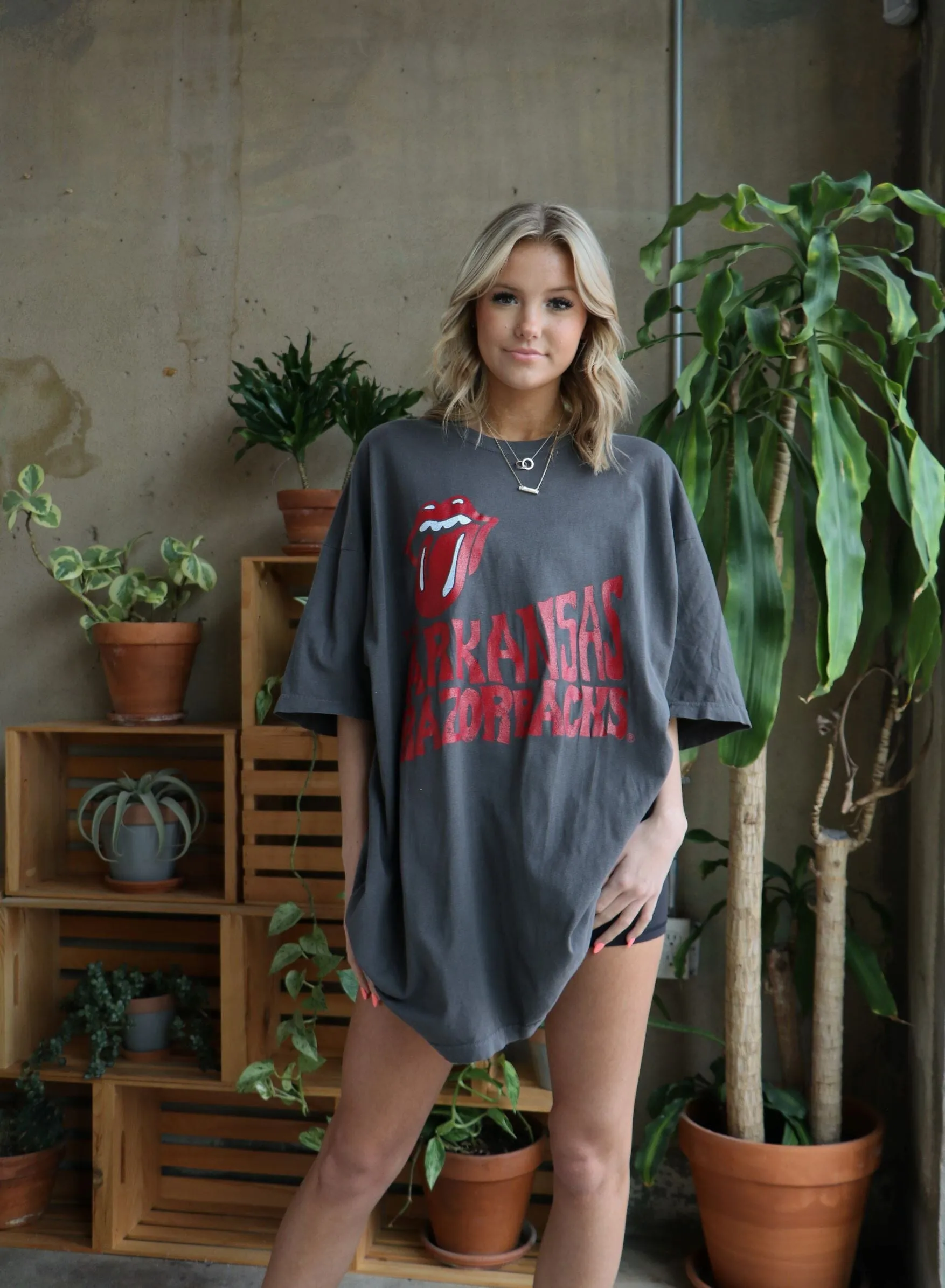 Rolling Stones Arkansas Razorbacks Dazed Pepper One Size Tee