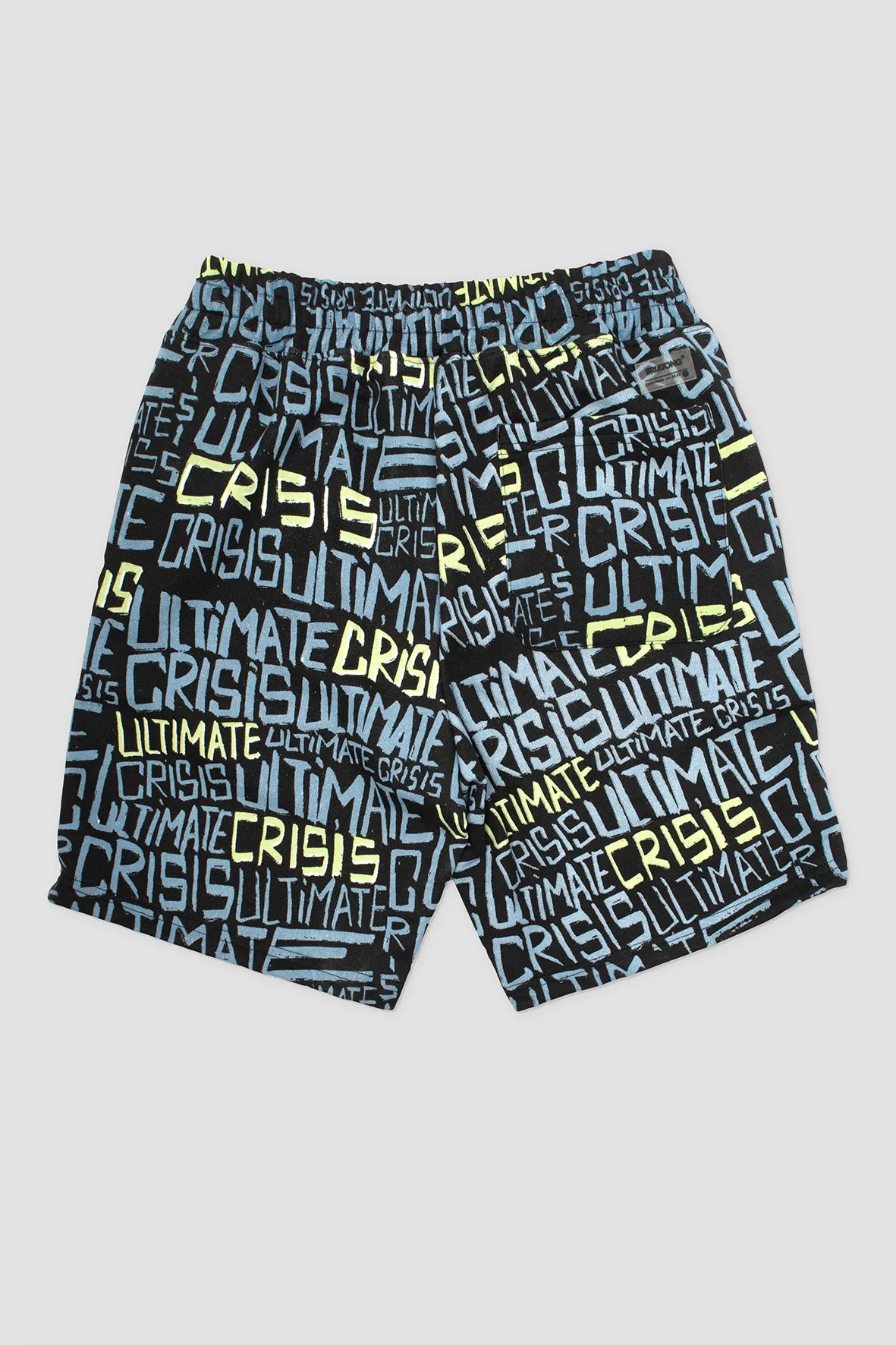 Short French Terry Option Negro Letras