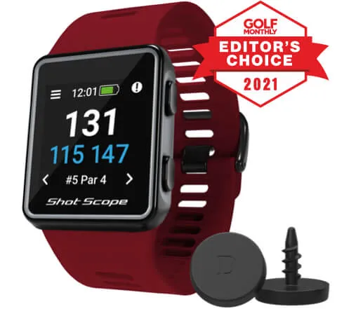 Shot Scope Golf V3 GPS Performance Tracking Watch