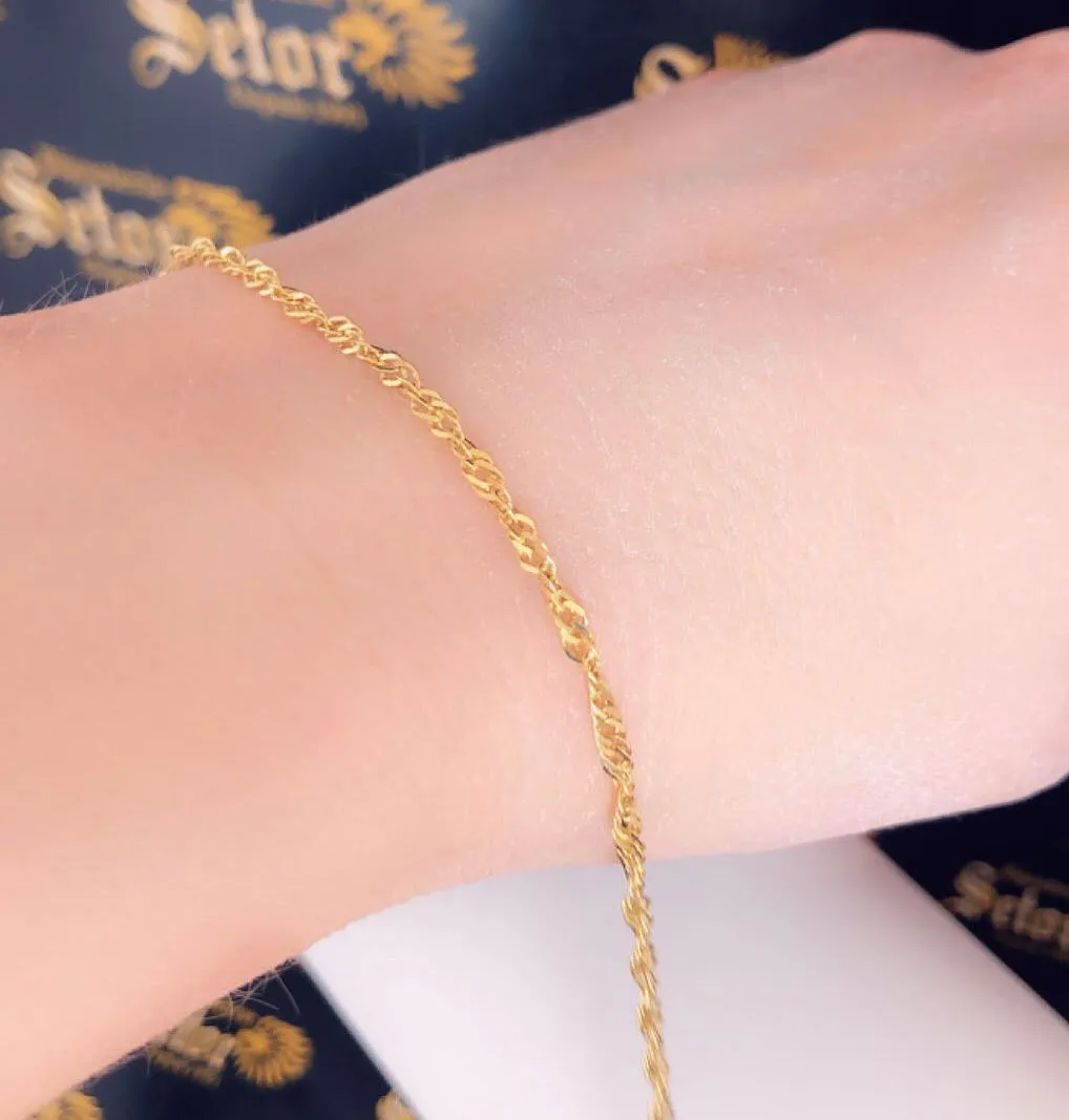 Singapo gold bracelet WB042