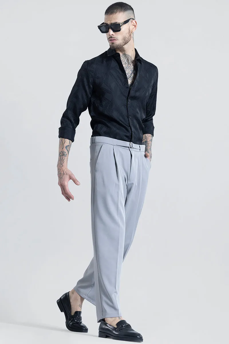 SleekStyle Grey Korean Pant